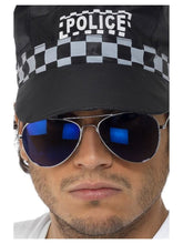 Load image into Gallery viewer, Aviator Specs, Blue Mirror, Silver
