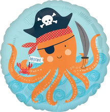 Load image into Gallery viewer, 17&quot; Ahoy Birthday Foil Balloon
