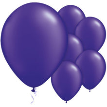 Load image into Gallery viewer, Pack of 12&quot; Pearlized Latex Balloons, 50ct - Electric Purple
