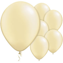 Load image into Gallery viewer, Pack of 12&quot; Pearlized Latex Balloons, 50ct - Ivory Pearl
