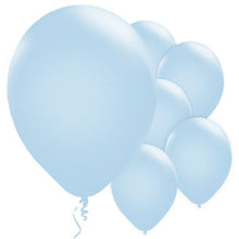 Load image into Gallery viewer, Pack of 12&quot; Pearlized Latex Balloons, 50ct - Sky Blue
