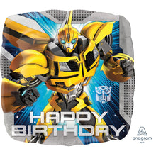 Load image into Gallery viewer, Transformers Helium Balloon, Happy Birthday, 18&quot;
