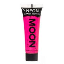 Load image into Gallery viewer, Moon Neon UV Face And Body Paint 12ml Intense Pink
