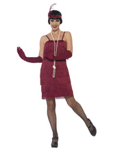 Load image into Gallery viewer, Flapper Costume, Red
