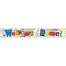 Load image into Gallery viewer, Welcome Home Foil Banner 2.5m
