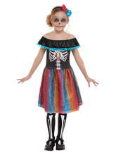 Load image into Gallery viewer, Day of The Dead Girl Costume
