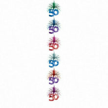 Load image into Gallery viewer, Hanging Cascade Column Age &quot;50&quot;, 7ft
