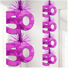 Load image into Gallery viewer, Hanging Cascade Column Age &quot;50&quot;, 7ft
