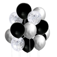 Load image into Gallery viewer, 12&quot; Latex Balloon, Metallic Black
