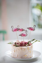 Load image into Gallery viewer, Truly Flamingo Honeycomb Picks (12pk)
