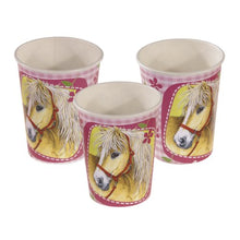 Load image into Gallery viewer, Horse Party Cups - 8pcs
