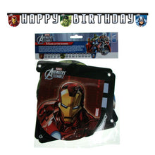 Load image into Gallery viewer, Avengers Power &quot;Happy Birthday&quot; Die-cut Banner - 1pk
