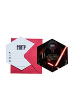 Load image into Gallery viewer, Star Wars The Force Awakens Party Invitations
