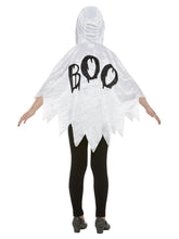 Load image into Gallery viewer, Ghost Hooded Cape, One Size
