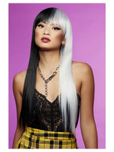 Load image into Gallery viewer, Manic Panic® Raven™ Virgin™ Downtown Diva Wig
