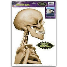 Load image into Gallery viewer, Skull Backseat Driver Car/Window Cling
