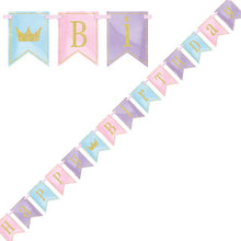Load image into Gallery viewer, Unicorn Happy Birthday Letter Banner - 7ft
