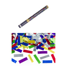 Load image into Gallery viewer, Confetti Cannon, Metallic Rainbow, 60cm

