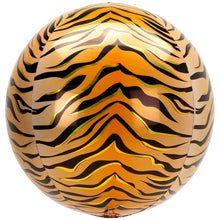 Load image into Gallery viewer, Tiger Print Orbz Balloon (38x40cm)
