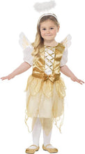 Load image into Gallery viewer, Angel Fairy Costume, Gold &amp; White
