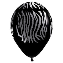 Load image into Gallery viewer, Metallic Animal Print Latex Balloon, 11"
