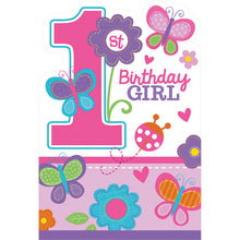Load image into Gallery viewer, Sweet Birthday Girl Plastic Table Cover (54in x 102in)
