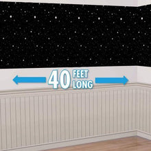 Load image into Gallery viewer, Hollywood Starry Nights Scene Setter Room Roll, 1.22m x 12.2m
