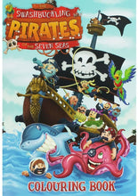 Load image into Gallery viewer, Swashbuckling Pirates Colouring Book
