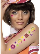 Load image into Gallery viewer, Hippie Temporary Tattoos
