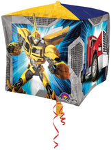 Load image into Gallery viewer, Transformers Helium Balloon, Cubez, 15 x 15&quot;
