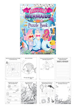 Load image into Gallery viewer, Mermaid Puzzle Book
