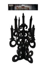 Load image into Gallery viewer, Black Candelabra (39cm)
