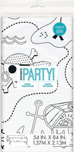 Load image into Gallery viewer, Ahoy Pirate Paper Activity And Colouring Tablecover
