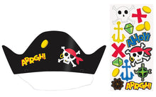 Load image into Gallery viewer, Ahoy Pirate Party Hats - 8ct
