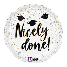 Load image into Gallery viewer, Satin Graduation confetti 18" Foil Balloon
