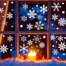 Load image into Gallery viewer, Snowflake Window Clings
