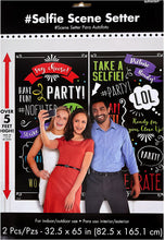 Load image into Gallery viewer, Selfie Scene Setter Photo Booth Backdrop
