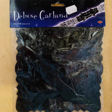 Load image into Gallery viewer, Deluxe Foil Garland - Black and Silver (20cm x 2.7m)

