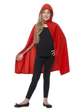Load image into Gallery viewer, Hooded Cape, Red
