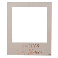 Load image into Gallery viewer, Ginger Ray - Customisable Baby Shower Photobooth Frame
