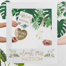 Load image into Gallery viewer, Botanical Personalised Hen Party Photo Frame

