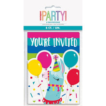 Load image into Gallery viewer, Llama Invitations 8ct
