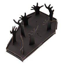 Load image into Gallery viewer, Ginger Ray - Halloween Coffin &amp; Zombie Hand Donut Stand
