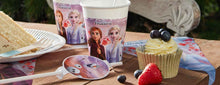 Load image into Gallery viewer, Disney Frozen 2 FSC Paper Dessert Plates - 8pc (Plastic Free)
