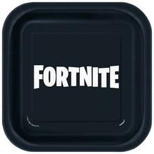 Load image into Gallery viewer, Fortnite Square Dessert Plates - 17.4cm

