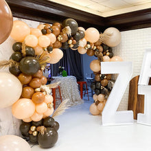Load image into Gallery viewer, 12" Latex Balloon - Pastel Cocoa Brown
