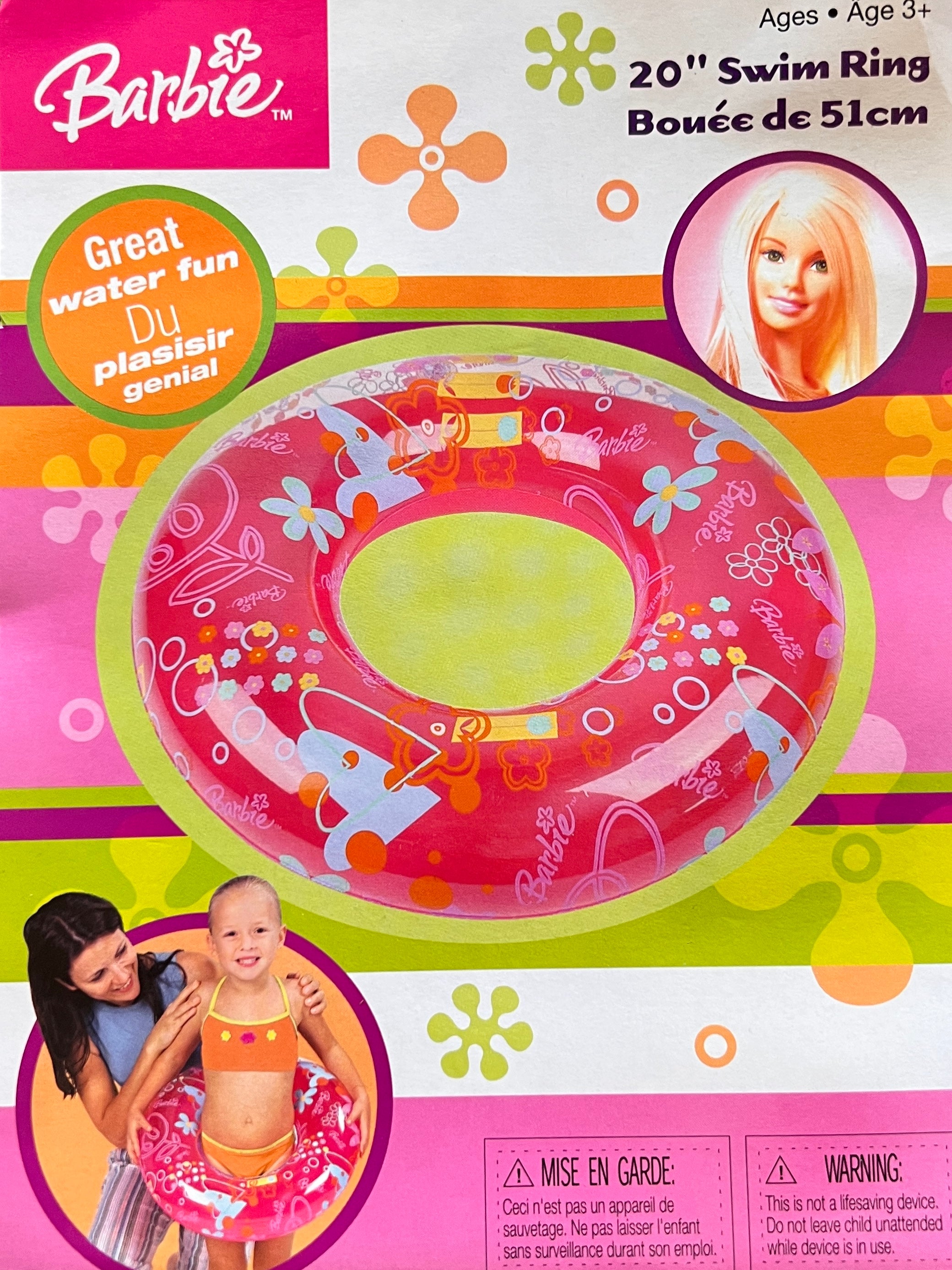 Barbie swim ring deals