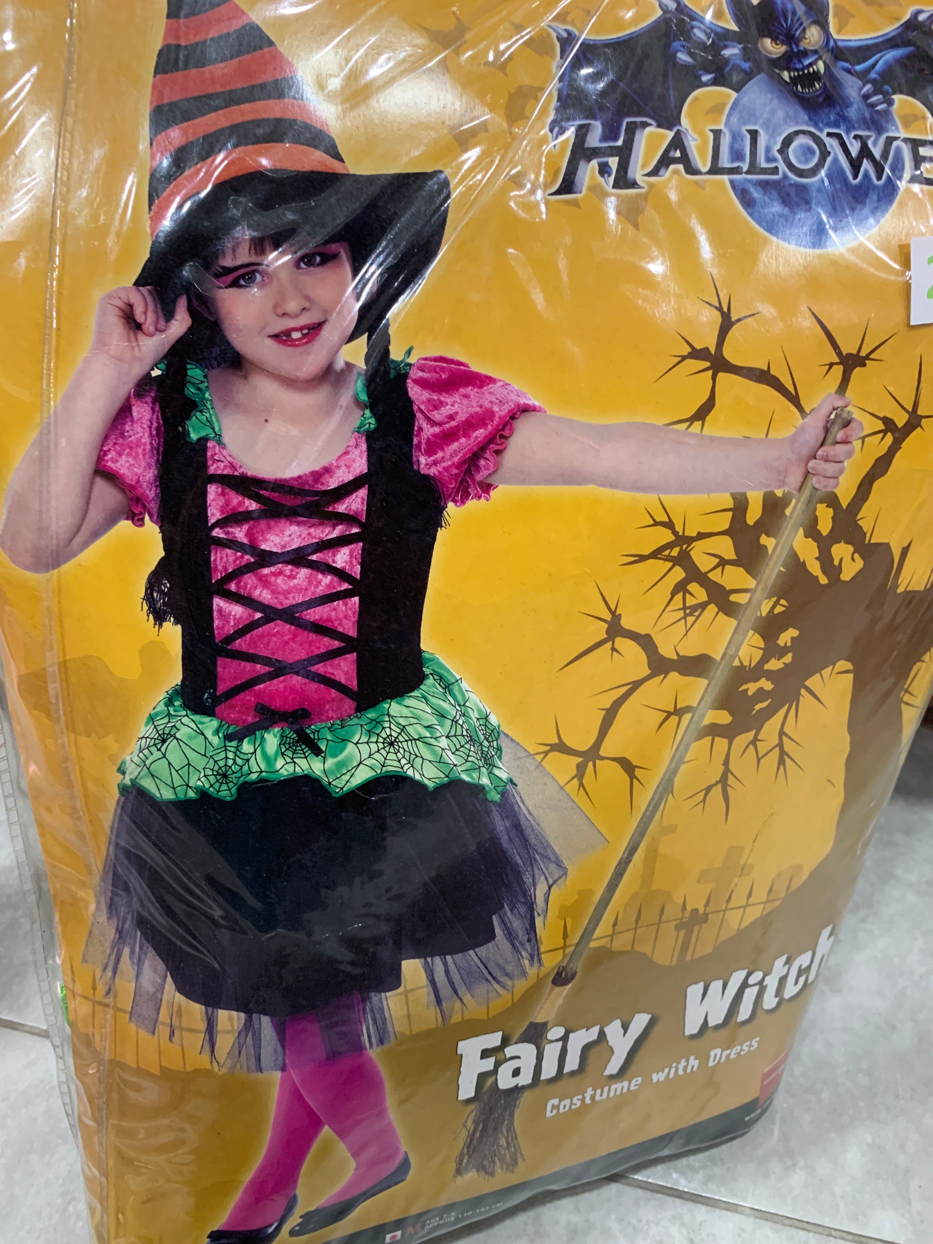 Fairy Witch Girls Costume – PartyTime Malta