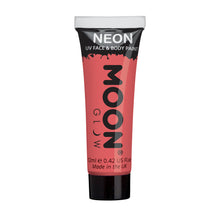 Load image into Gallery viewer, Moon Glow Neon UV Face &amp; Body Paint - Pastel Coral
