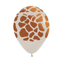 Load image into Gallery viewer, Metallic Animal Print Latex Balloon, 11"
